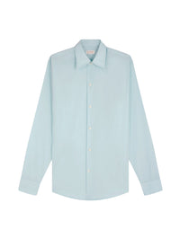 Chemise à col hirondelle en coton - Vert Pale