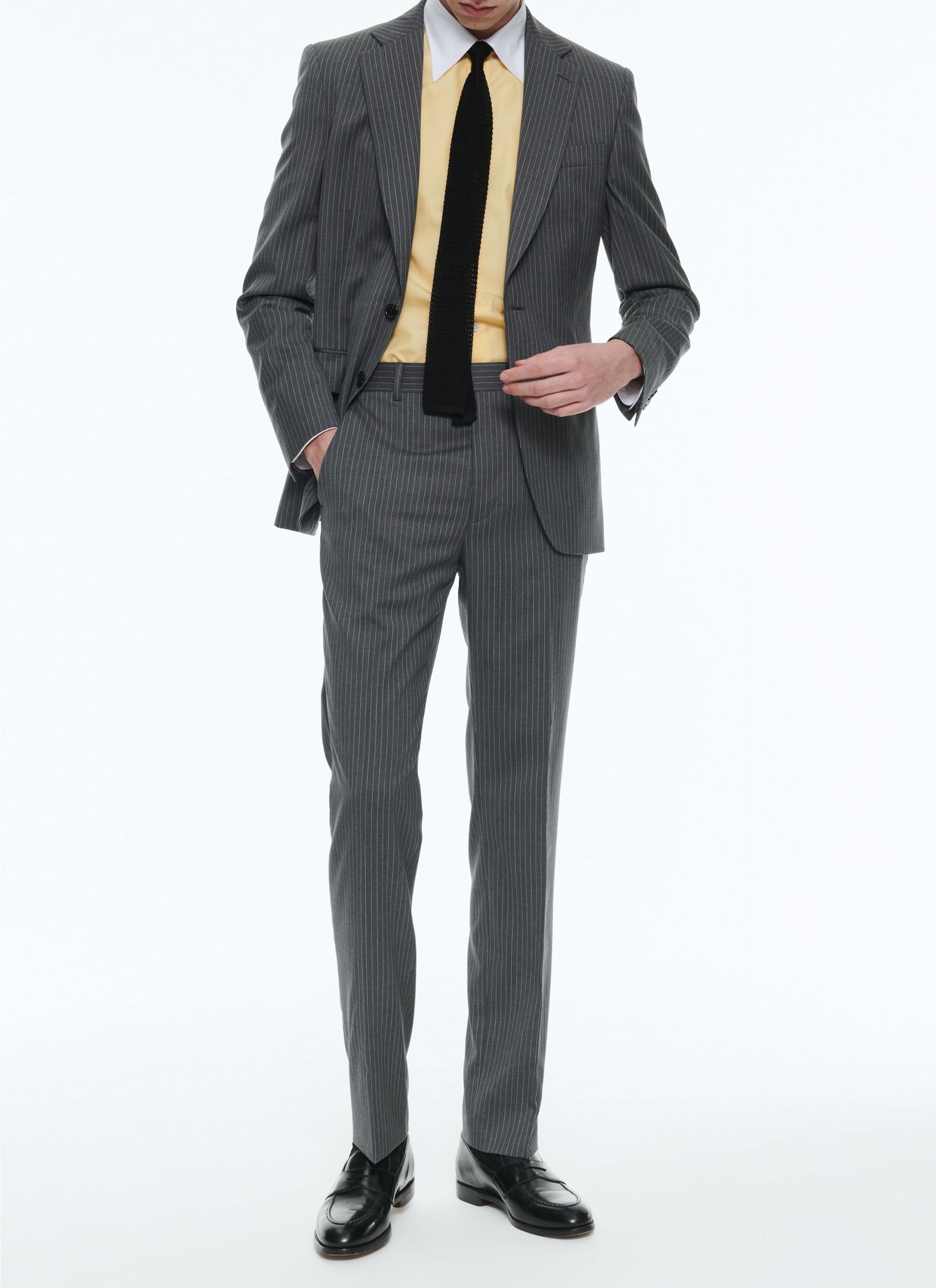 Chemise en popeline de coton - Jaune