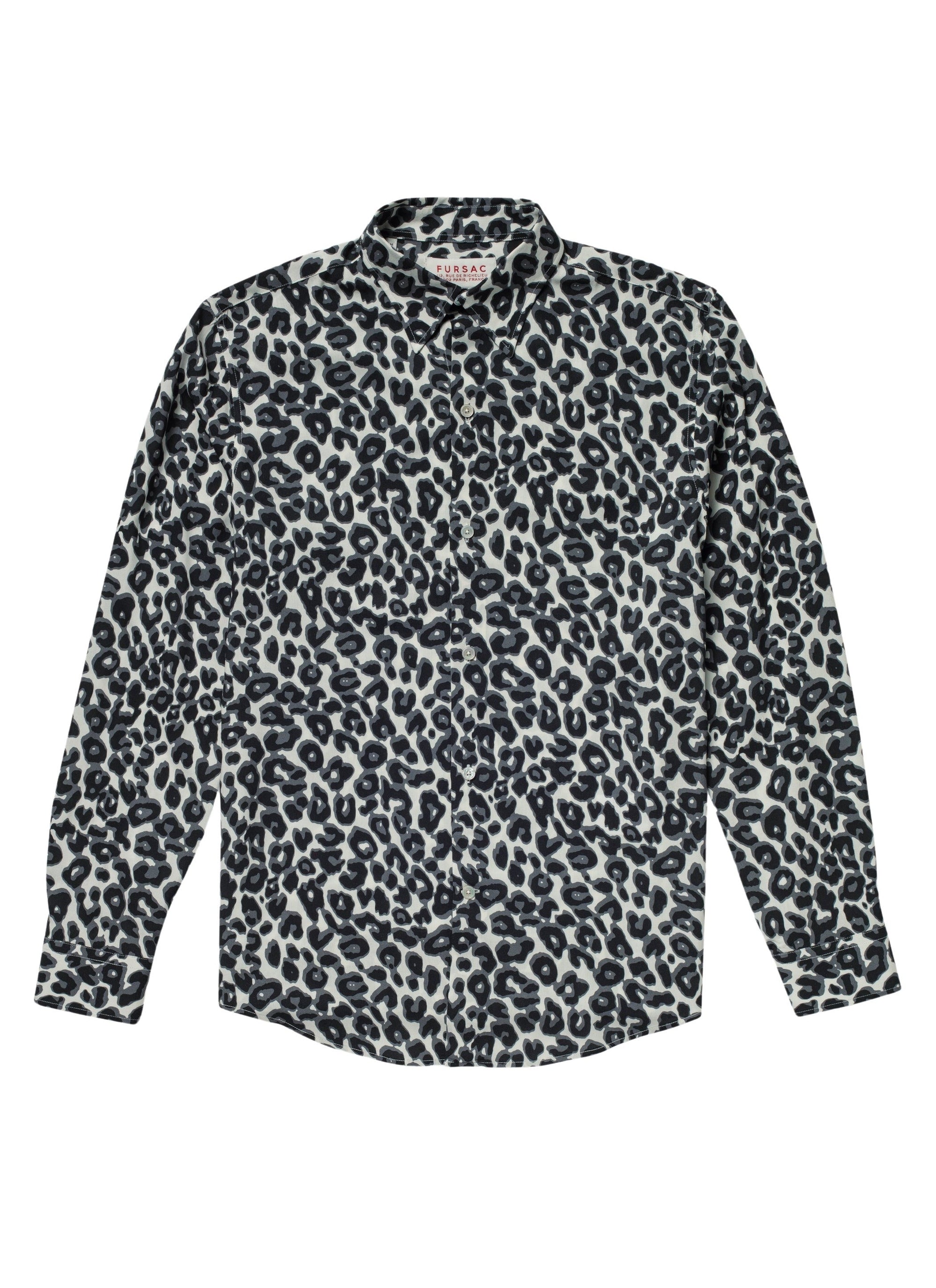 Gris Moyen Chemise - Gris Moyen