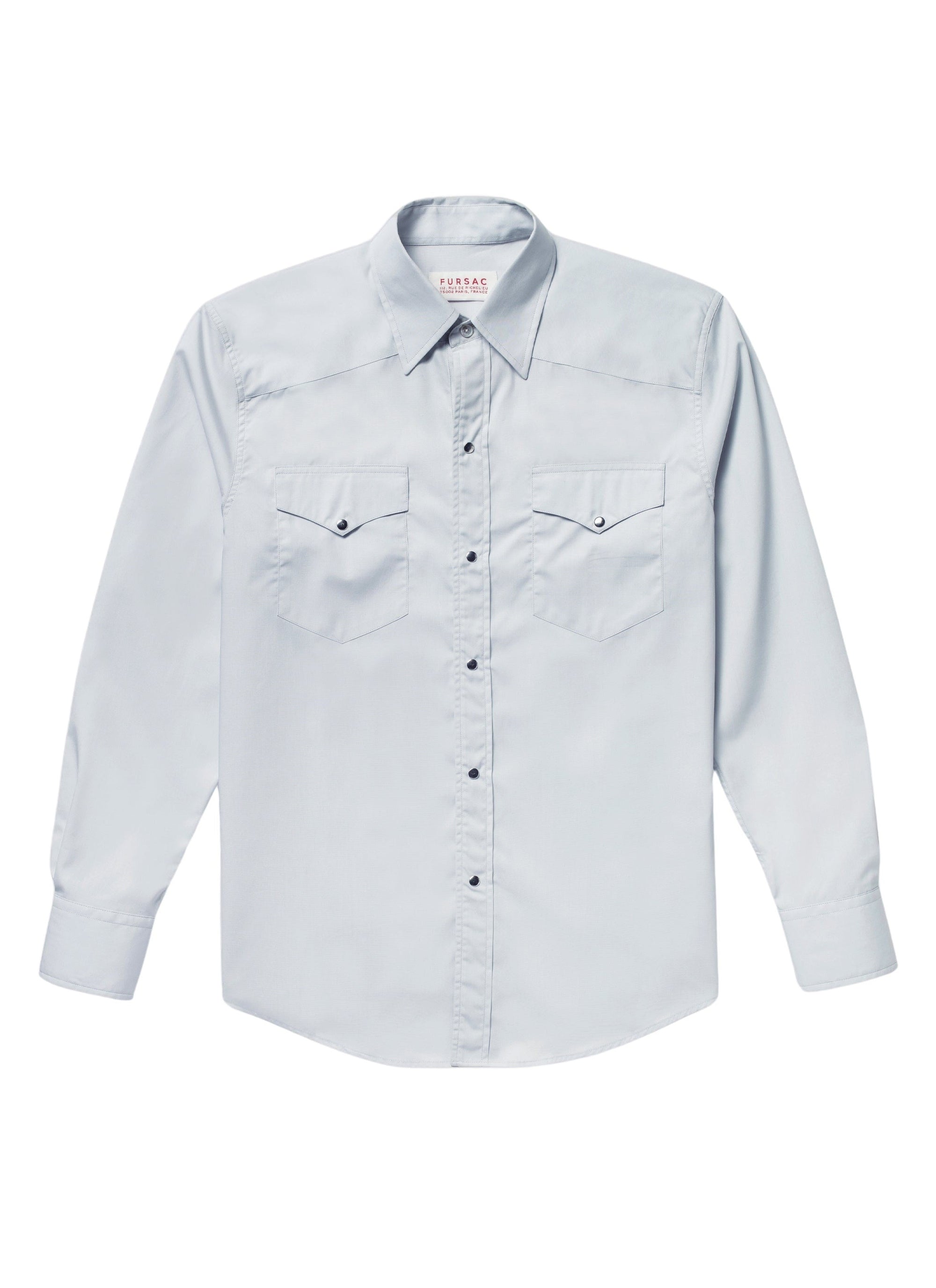 Chemise Western coupe droite - Perle