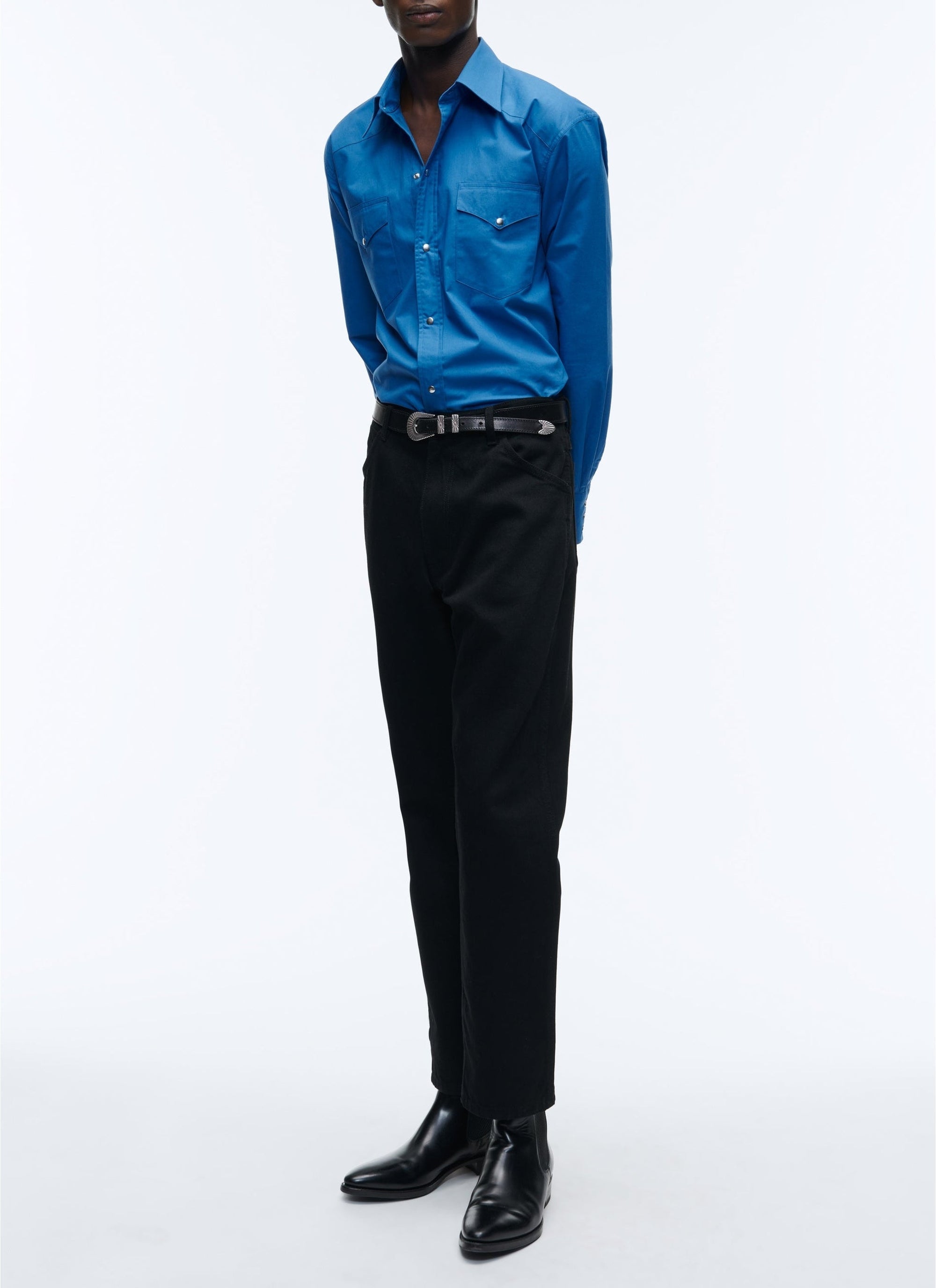 Chemise Western coupe droite - Indien