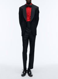 Cotton poplin shirt - Red