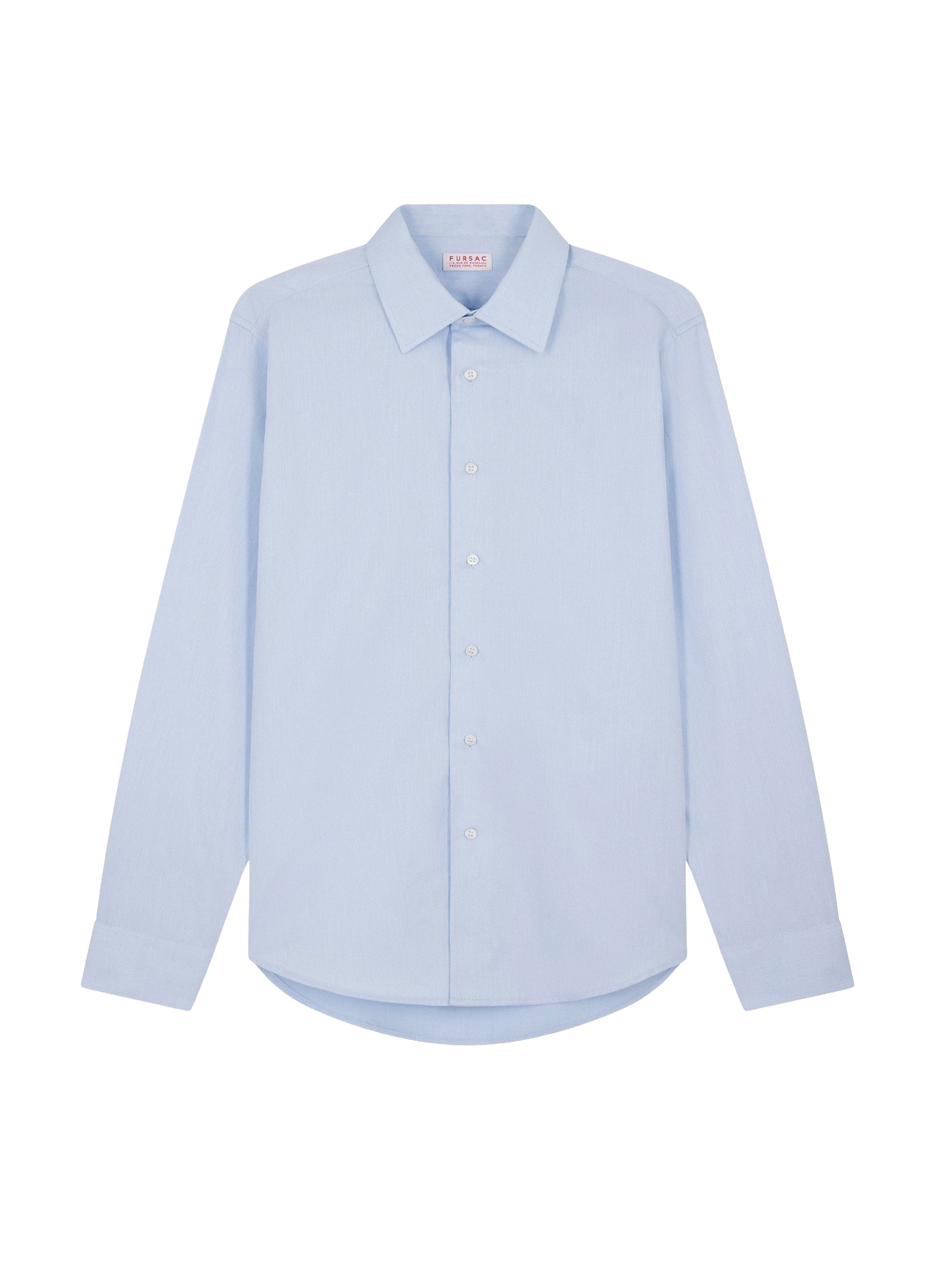 Shirt with bevelled cuffs - Ciel