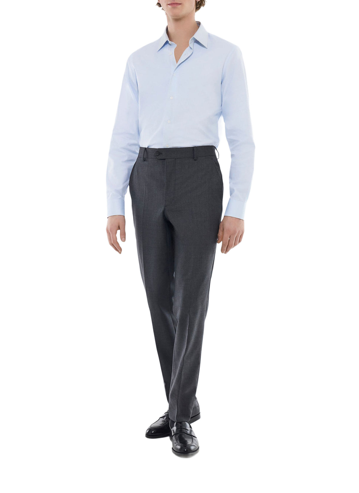 Bleu Clair Chemise - Bleu Clair