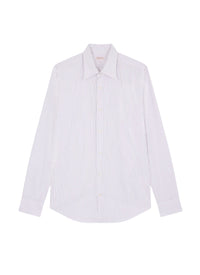 Chemise à rayures en coton - Bordeaux
