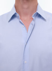 Chemise à col droit en coton - Persan