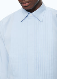 Chemises plastron - Bleu ciel