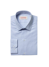 French collar shirt with double breasted cuffs - Ciel