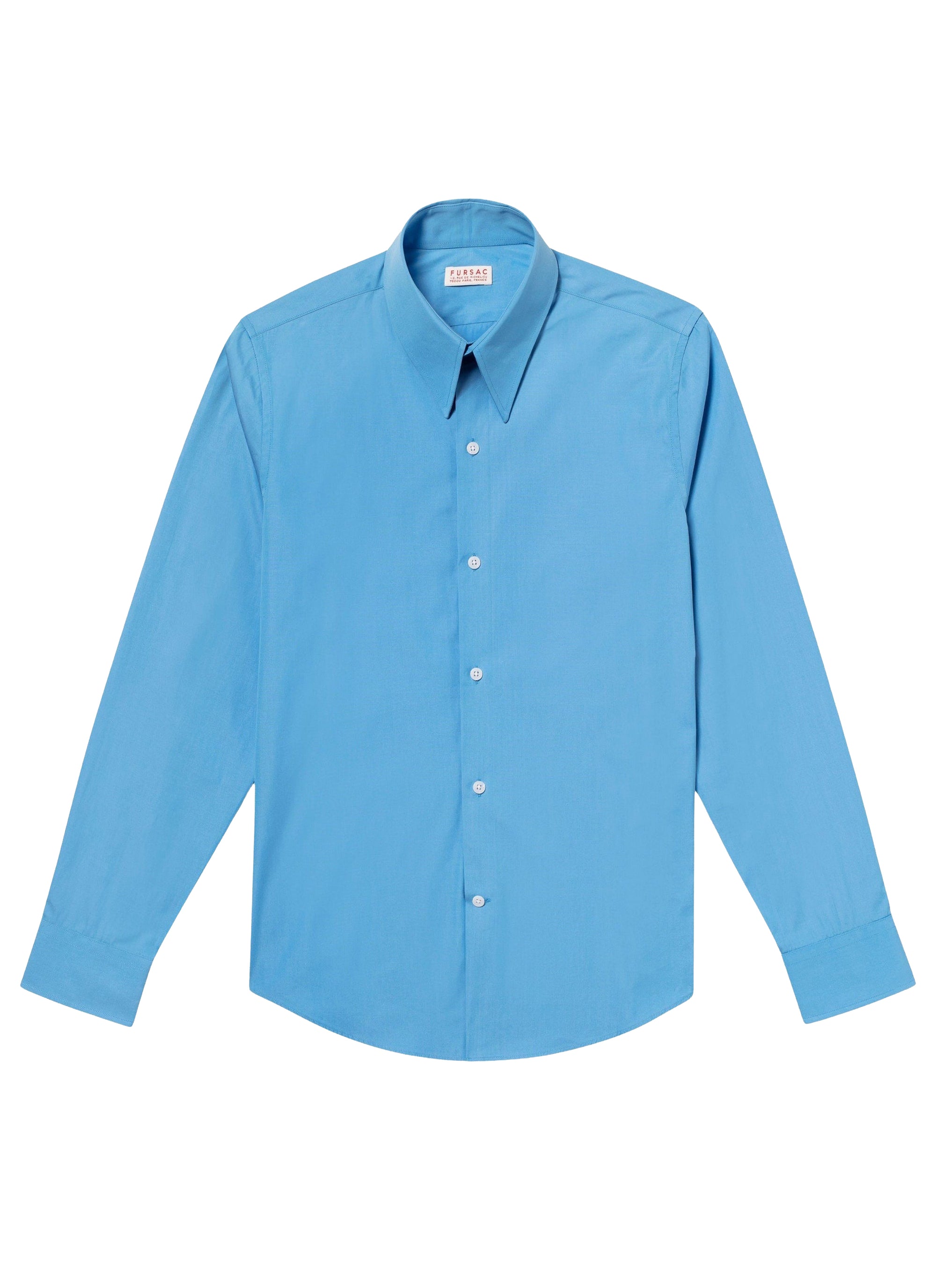 Chemise à bas liquette - Light blue