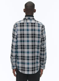 Chemise à col hirondelle - Noir