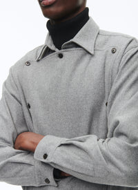 Gris Clair Chemise - Gris Clair