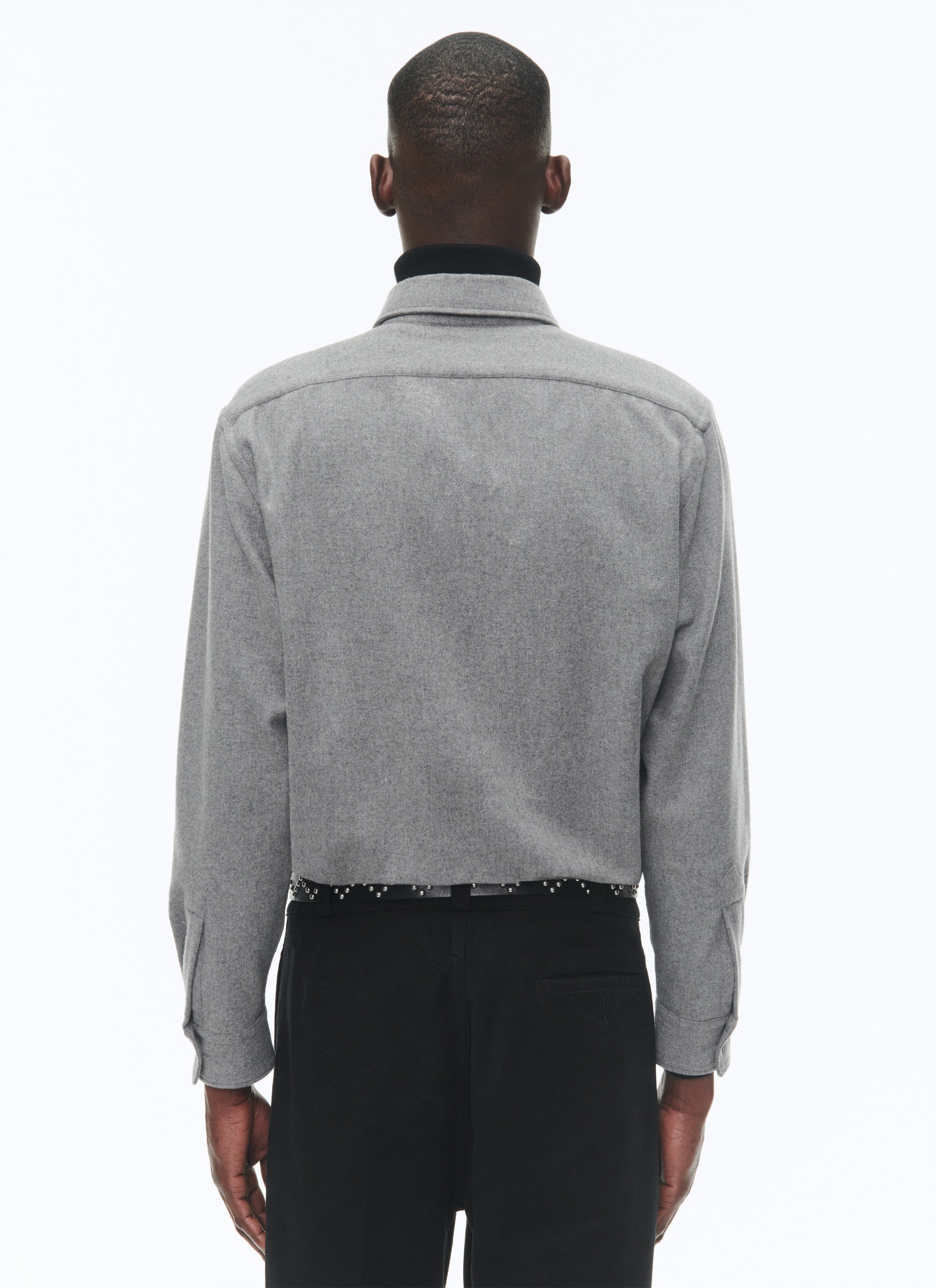 Gris Clair Chemise - Gris Clair