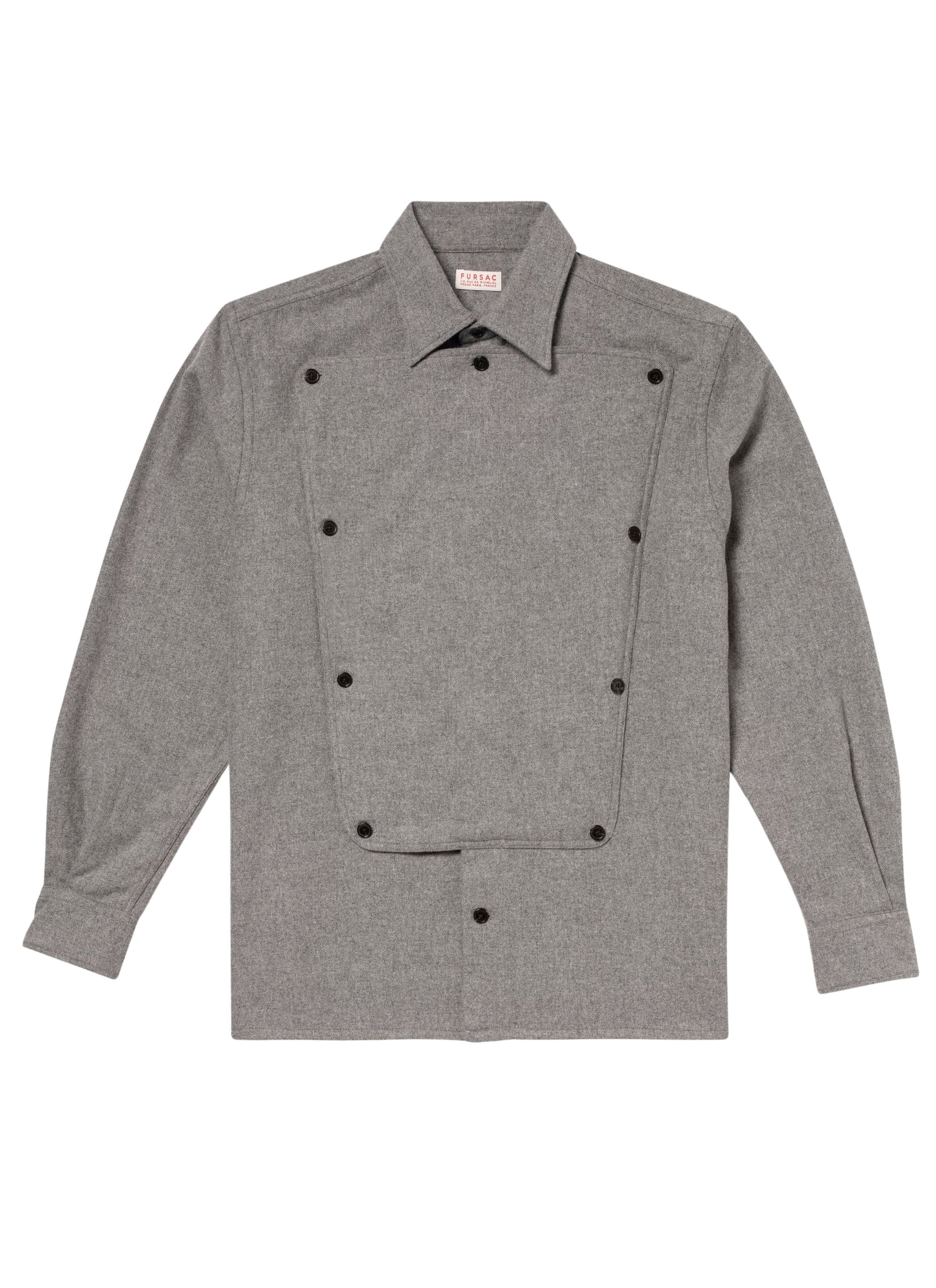 Gris Clair Chemise - Gris Clair