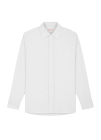 Chemise en velours côtelé - Écru