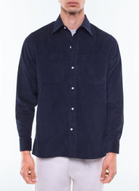 Corduroy shirt - Navy