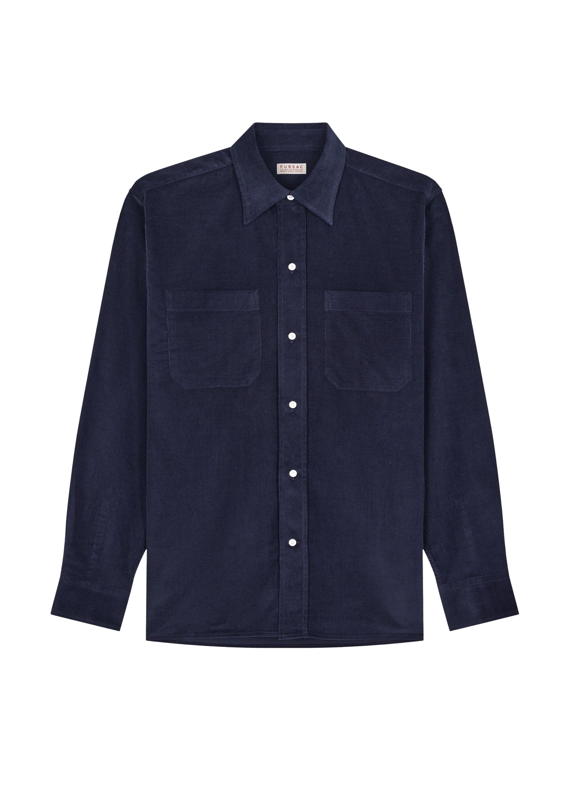 Corduroy shirt - Navy