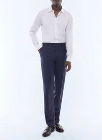 Chemise à poignets biseautés - Blanc