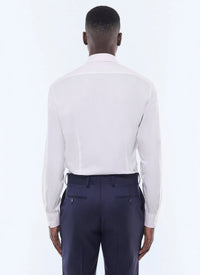 Chemise à poignets biseautés - Blanc