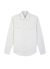 Surchemise Western à col hirondelle - Écru