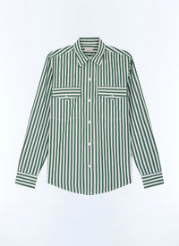 Vert Bouteille Chemise - Vert Bouteille