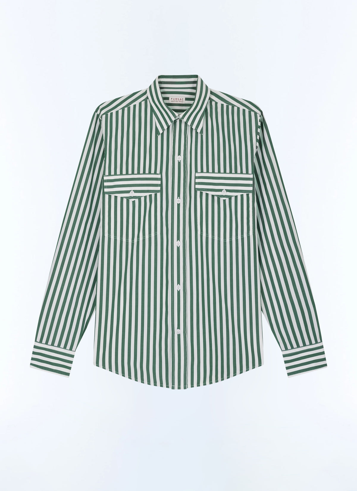 Vert Bouteille Chemise - Vert Bouteille