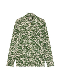 Chemise à poches plaquées en coton - Olive