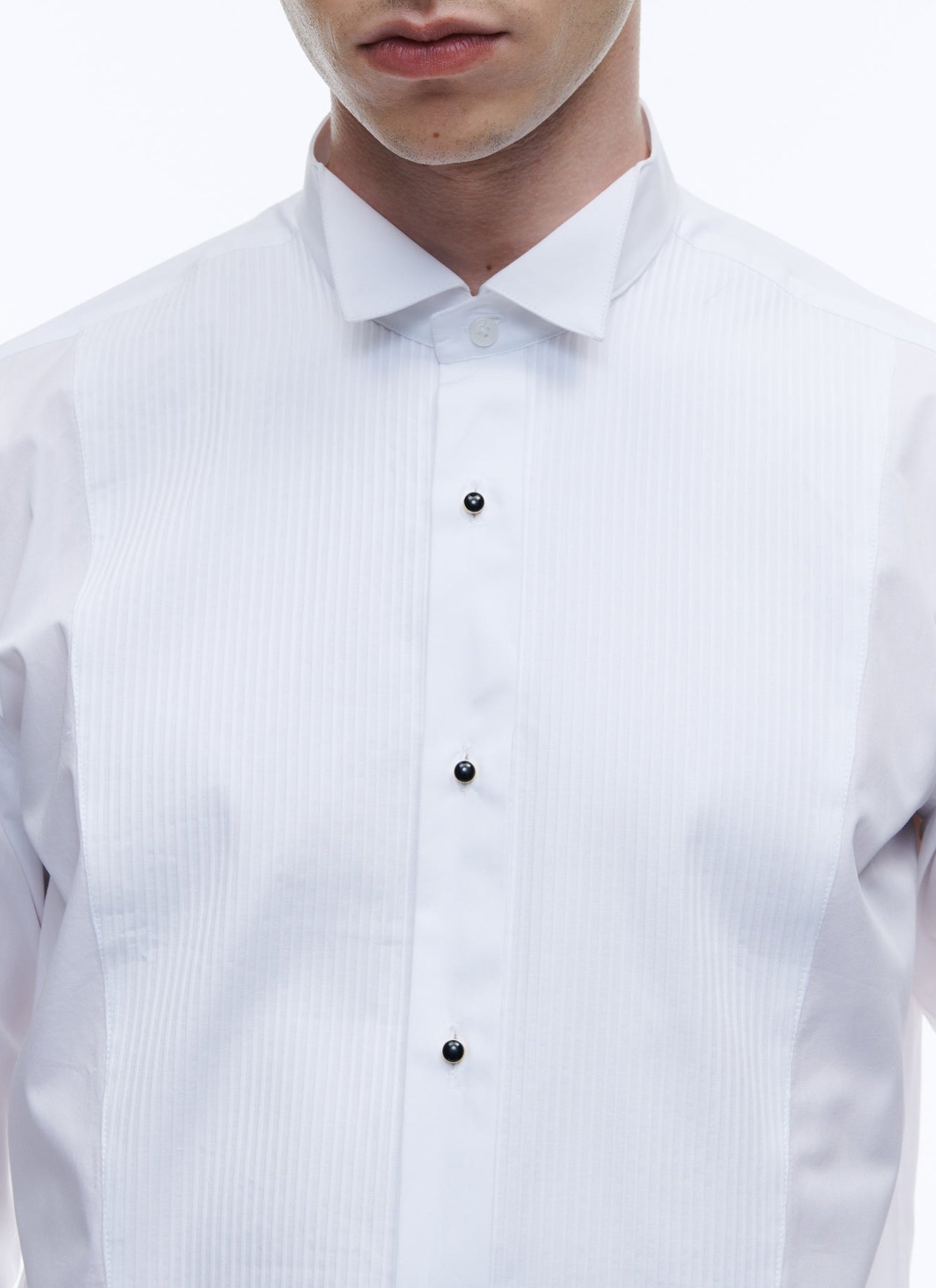 Chemisehe en popeline de coton - Blanc