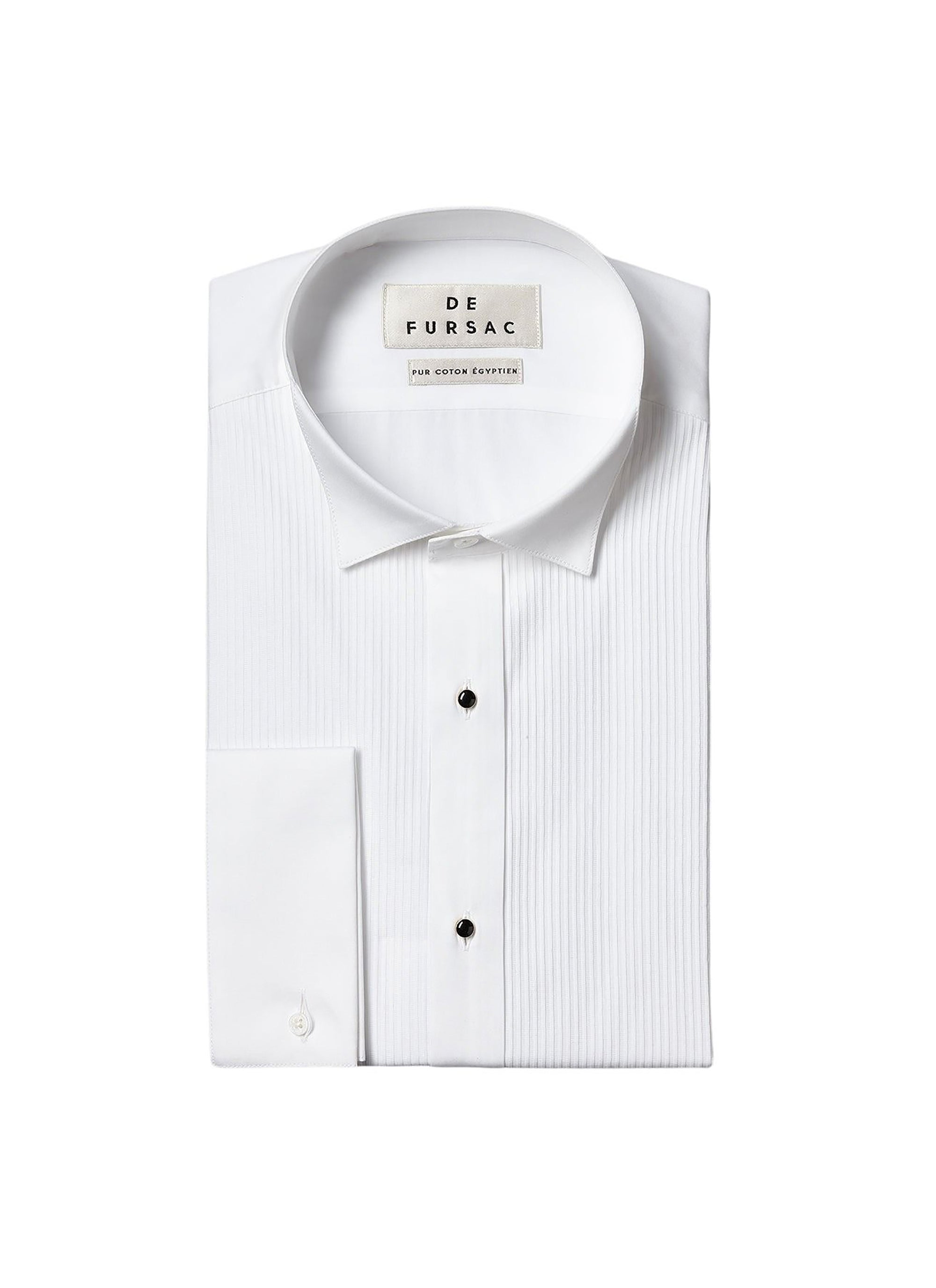 Chemisehe en popeline de coton - Blanc