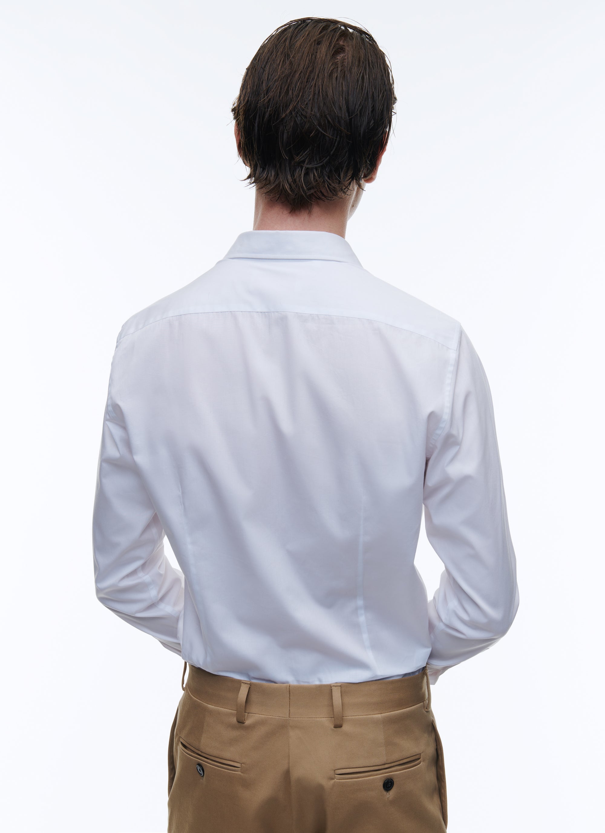 French collar shirt - White