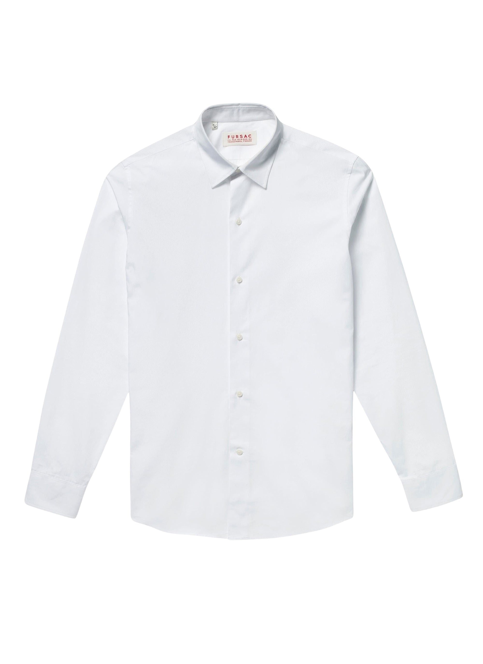 French collar shirt - White