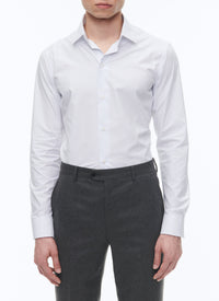 Chemise à petits carreaux - Ciel