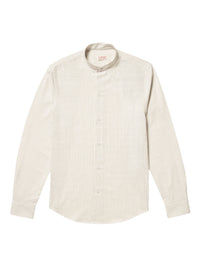 Chemise à poignets arrondis - Écru