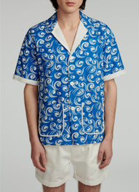 Chemise droite à col ouverte - Indien