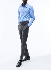 Straight shirt with swallow collar - Indian