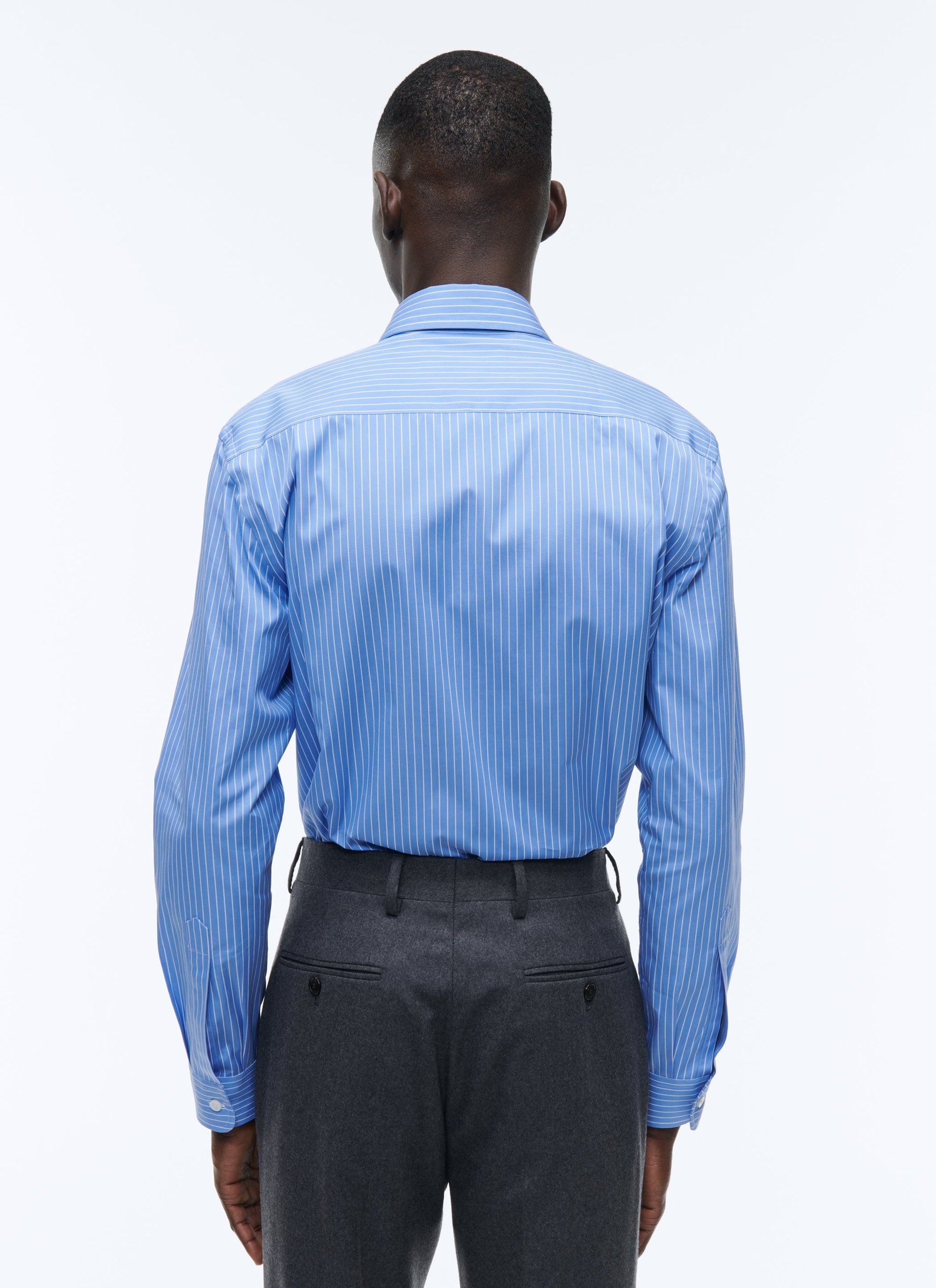 Straight shirt with swallow collar - Indian