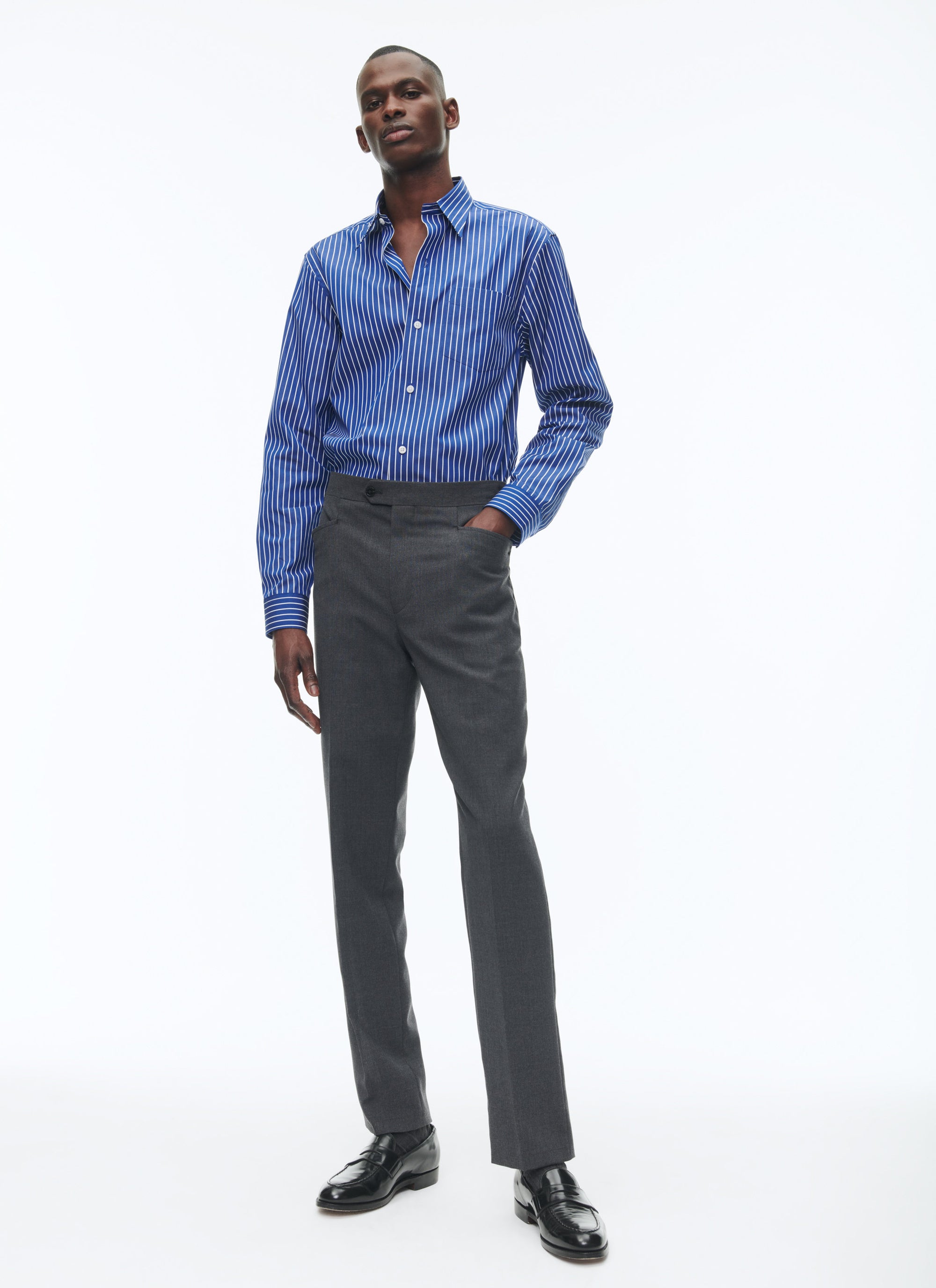 Bleu Roi Chemise - Bleu Roi