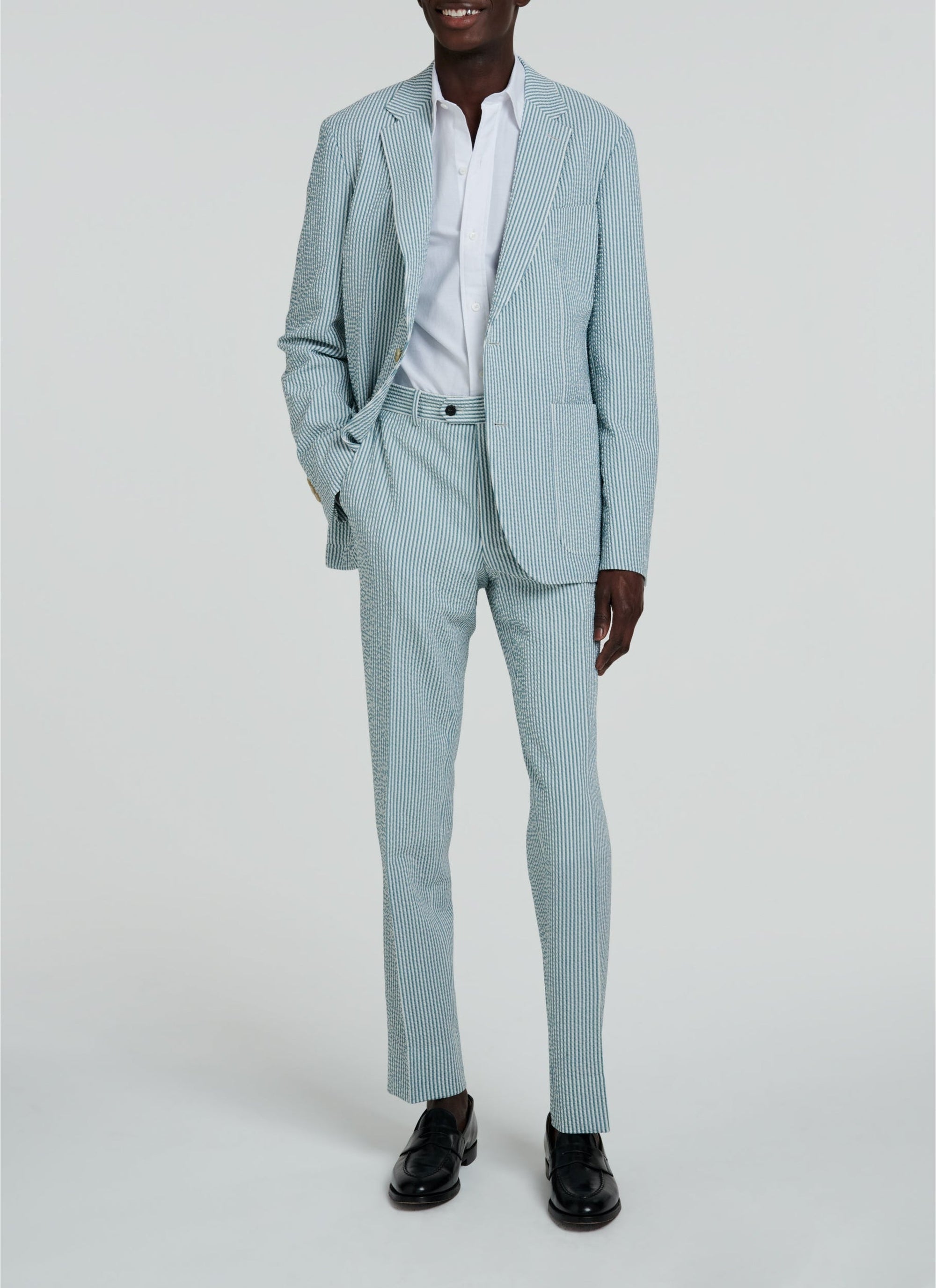 Swallow-neck shirt - White