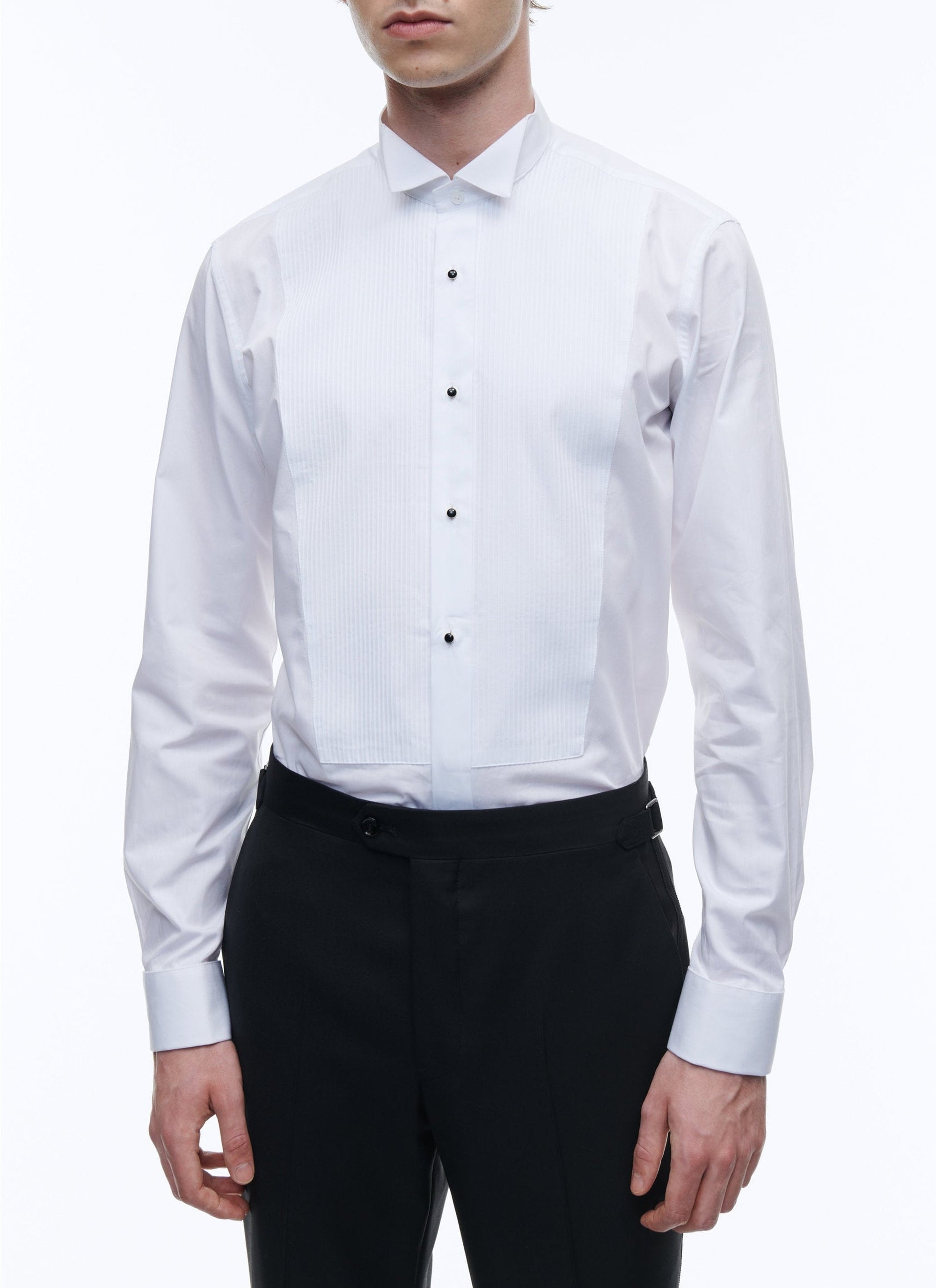 Bib shirt - White