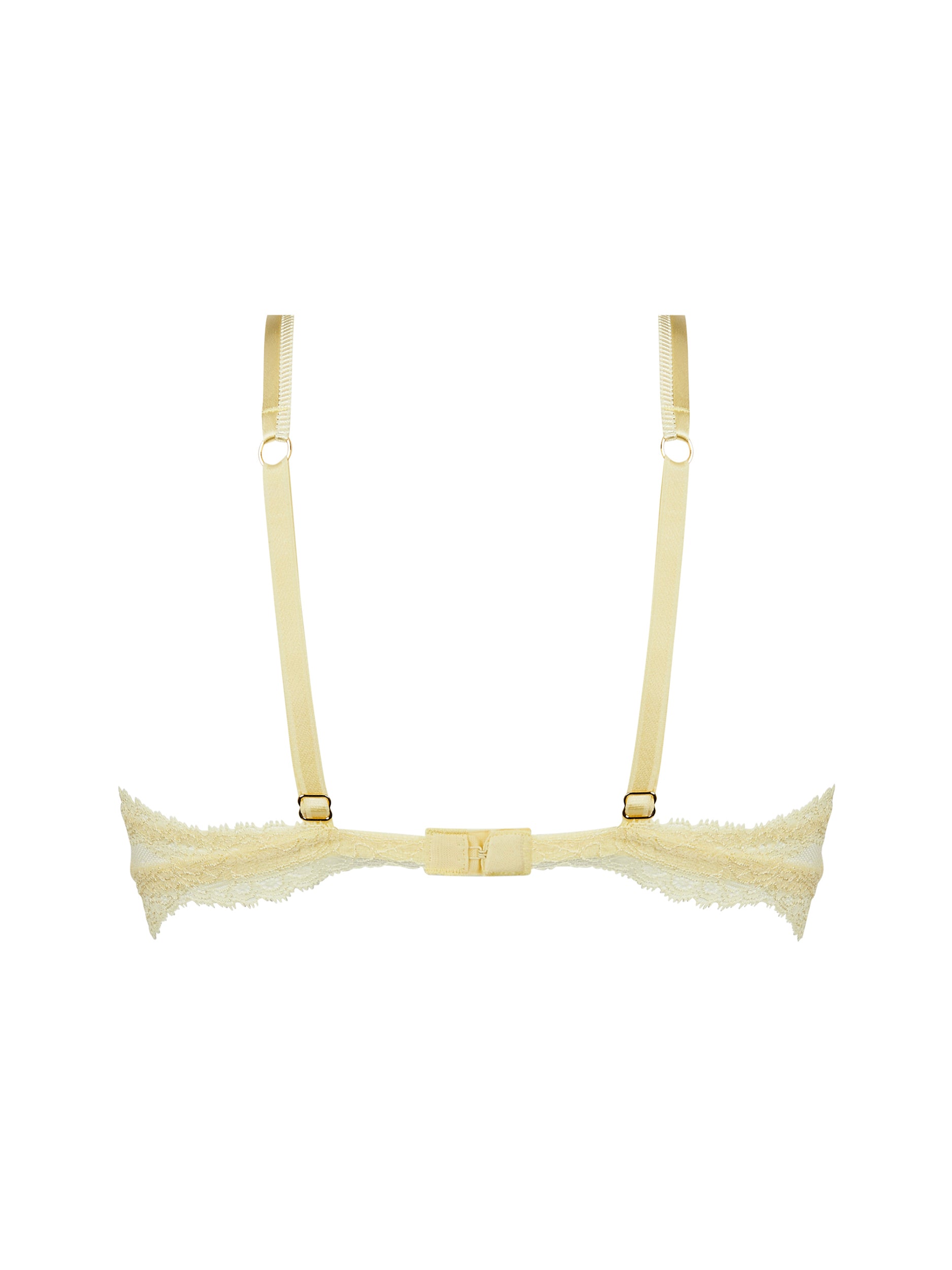 Soutien-gorge triangle Frisson d'Or - Or Rose