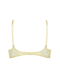 Frisson d'Or balconnet bra - Rose gold