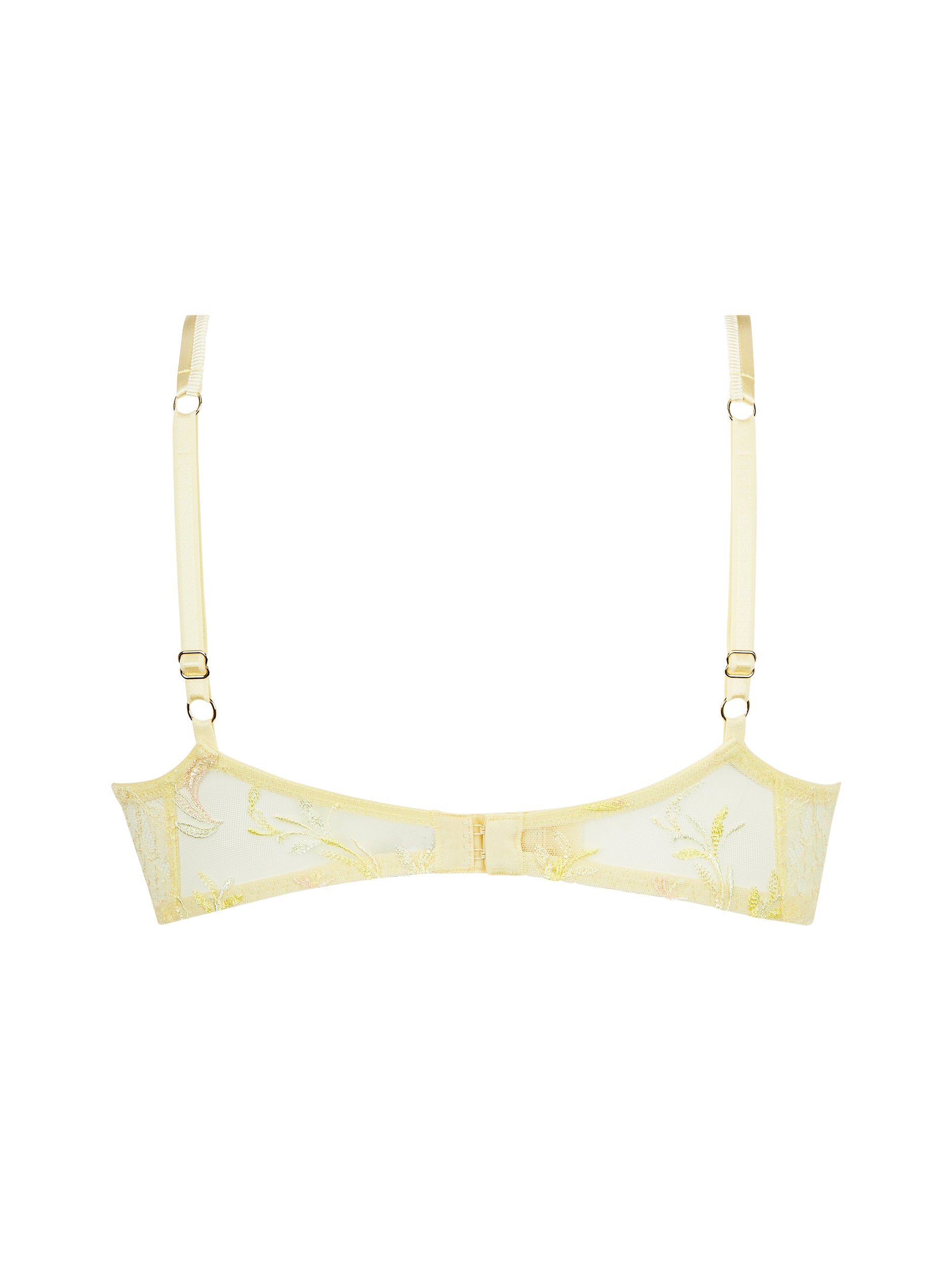 Soutien-gorge triangle Frisson d'Or - Or Rose