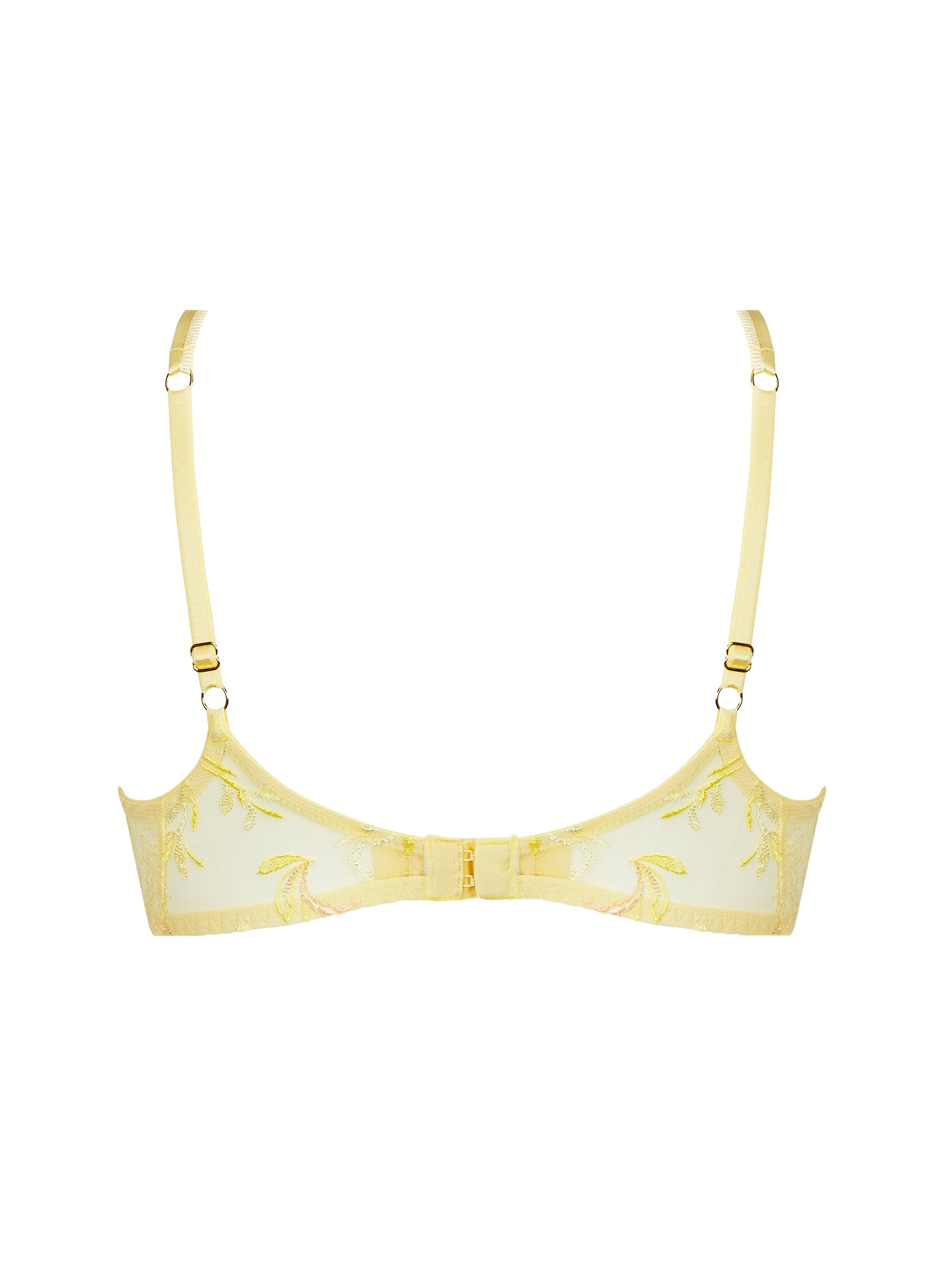 Soutien-gorge balconnet Frisson d'Or - Or Rose