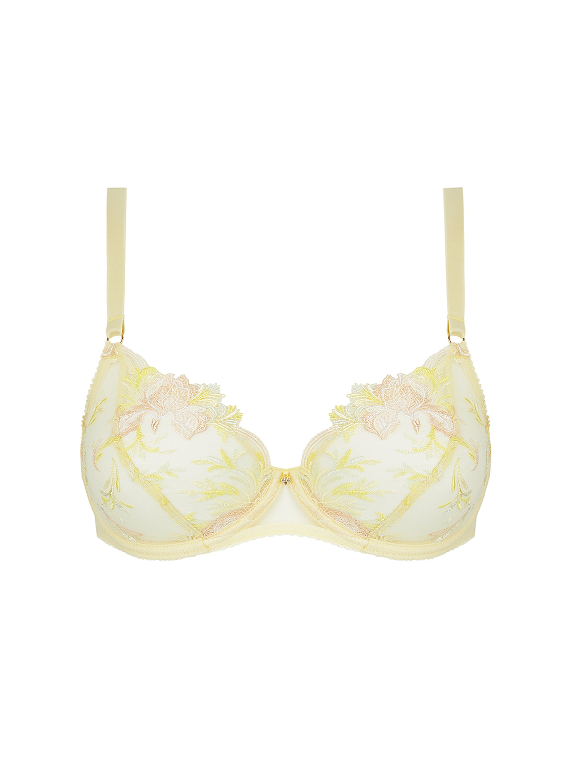 Frisson d'Or triangle bra - Rose gold