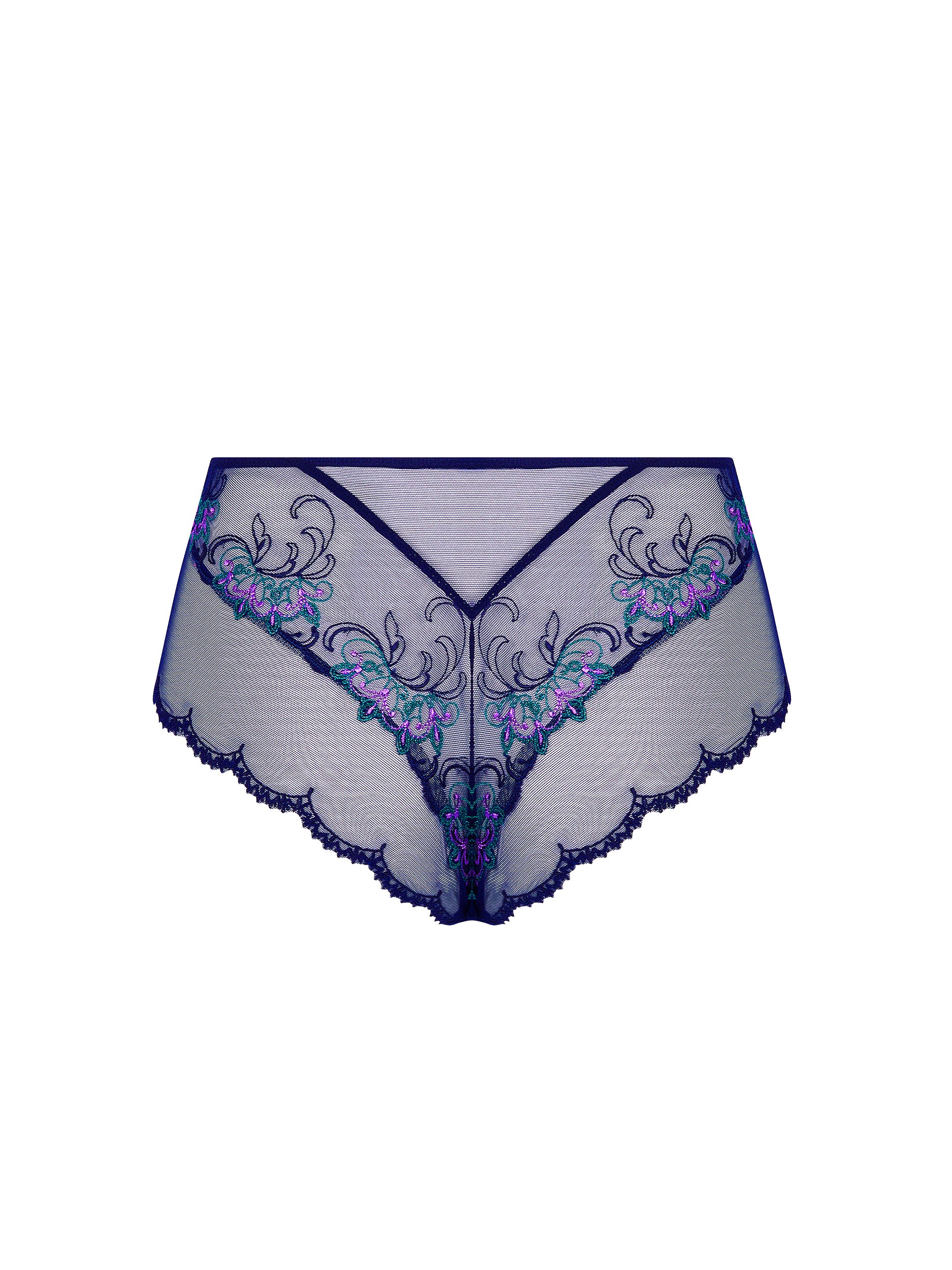 Culotte shorty Déesse Désirs - Mauve Desir