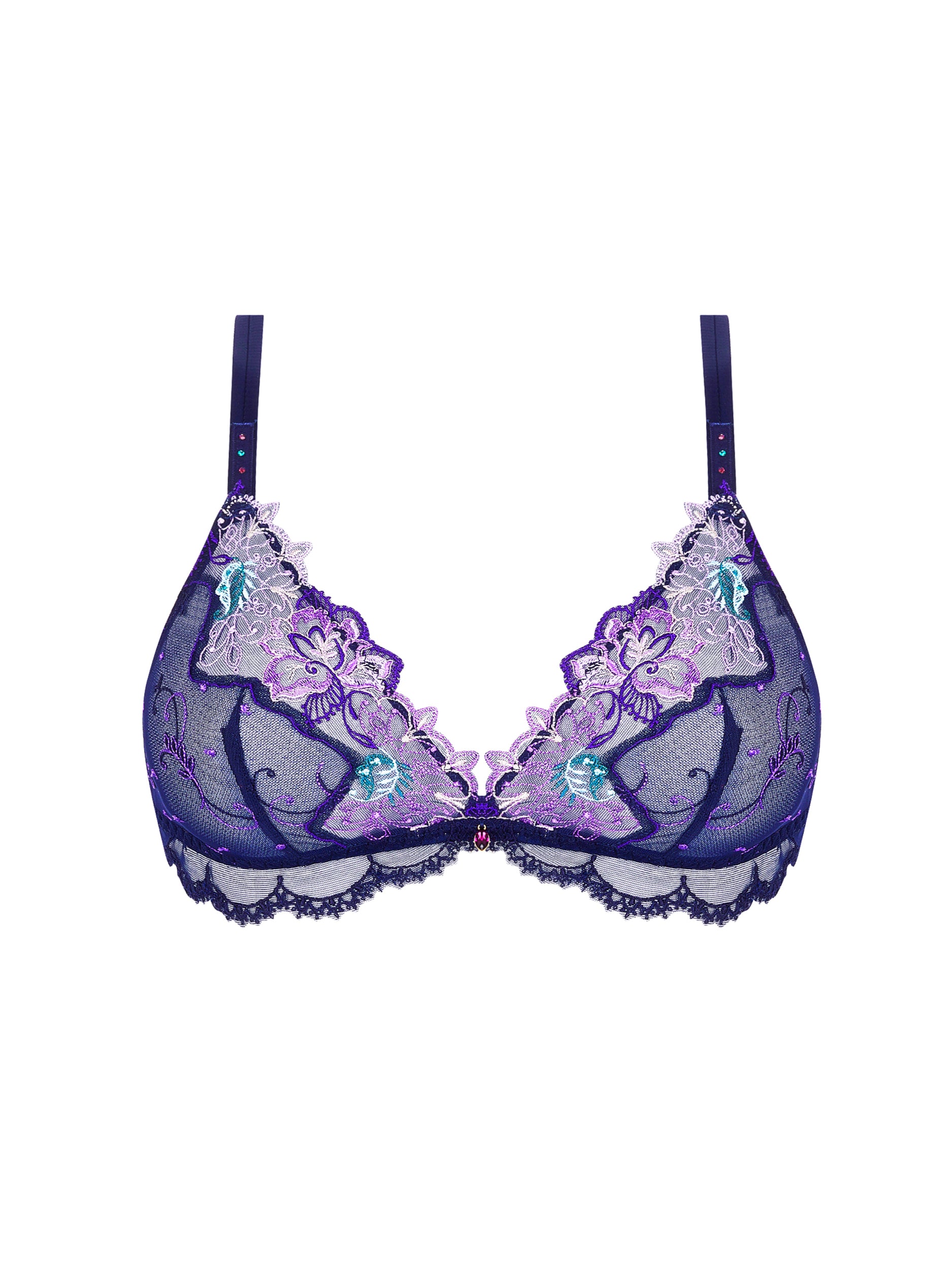 Soutien-gorge triangle Déesse Désirs - Mauve Desir