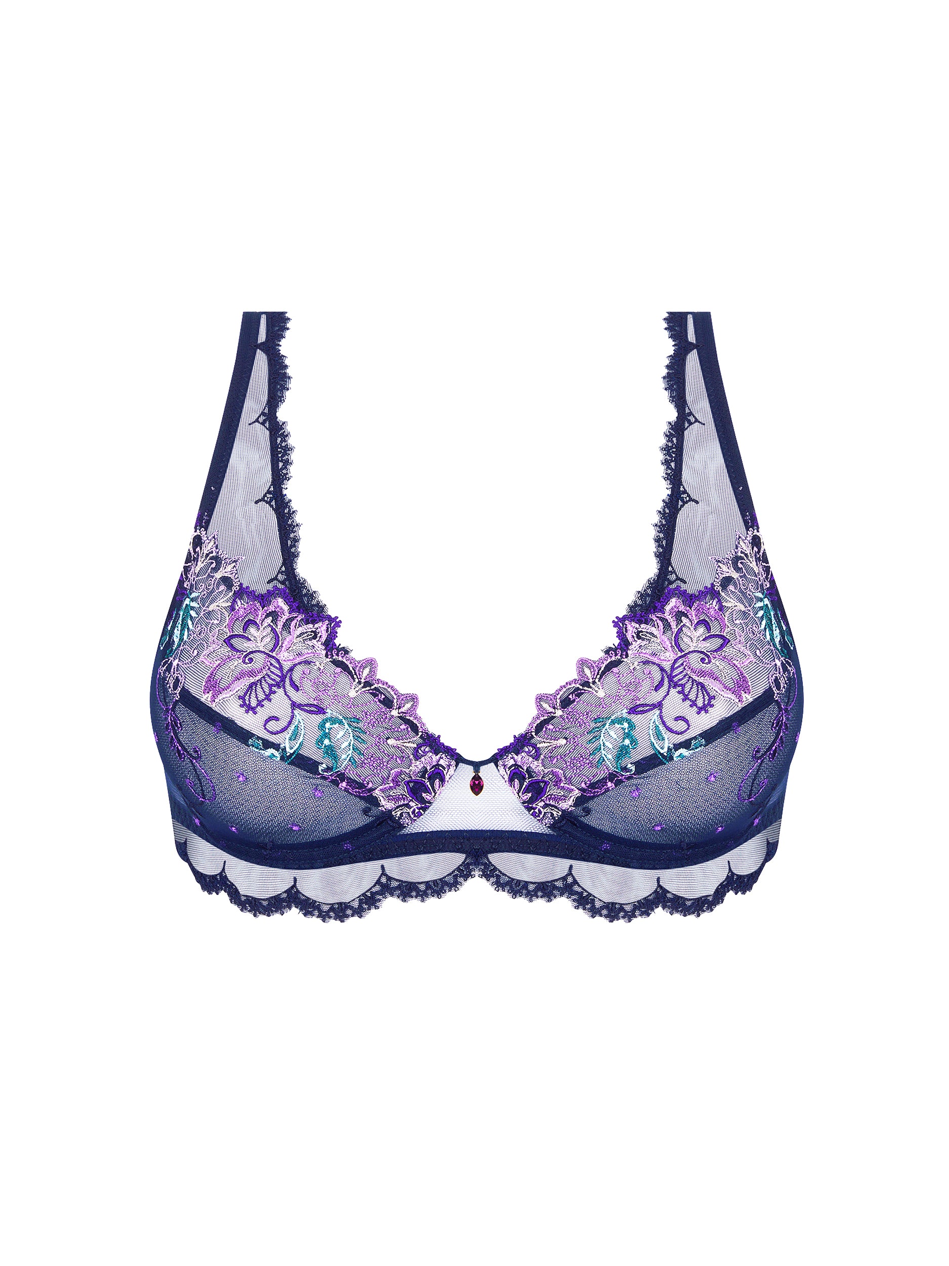 Soutien-gorge triangle Déesse Désirs - Mauve Desir