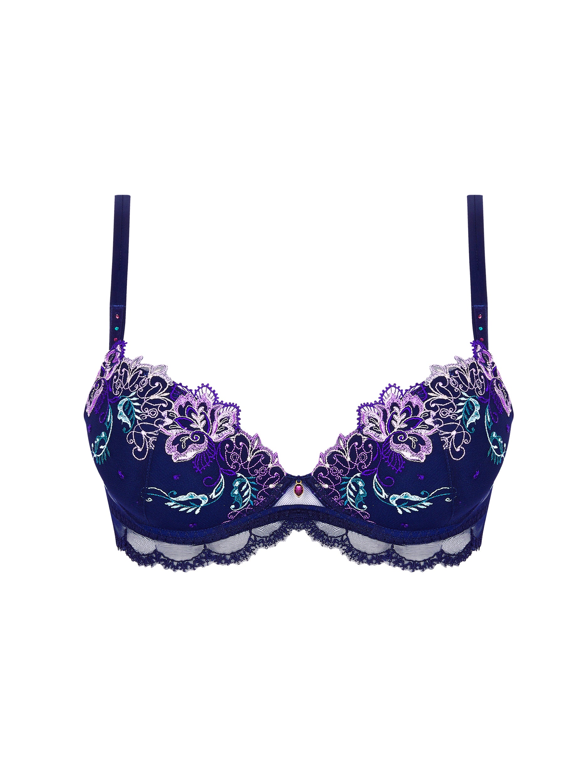 Déesse Désirs balconnet bra - Mauve Desir