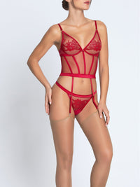 ZNOSTOCK_NEW_0qty refco_Rouge Effusion Corset - Rouge Effusion