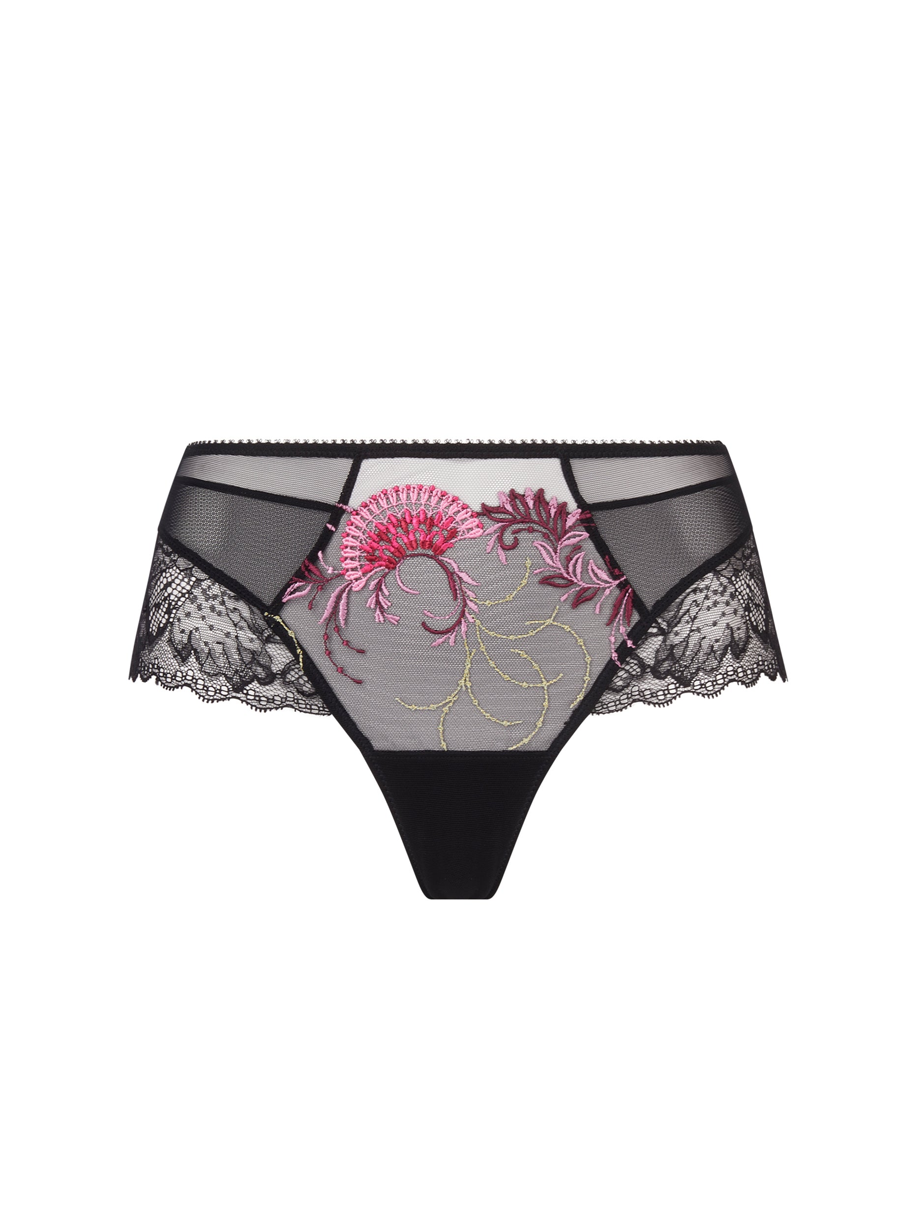 Culotte shorty Floraison Passion - Safran Rose