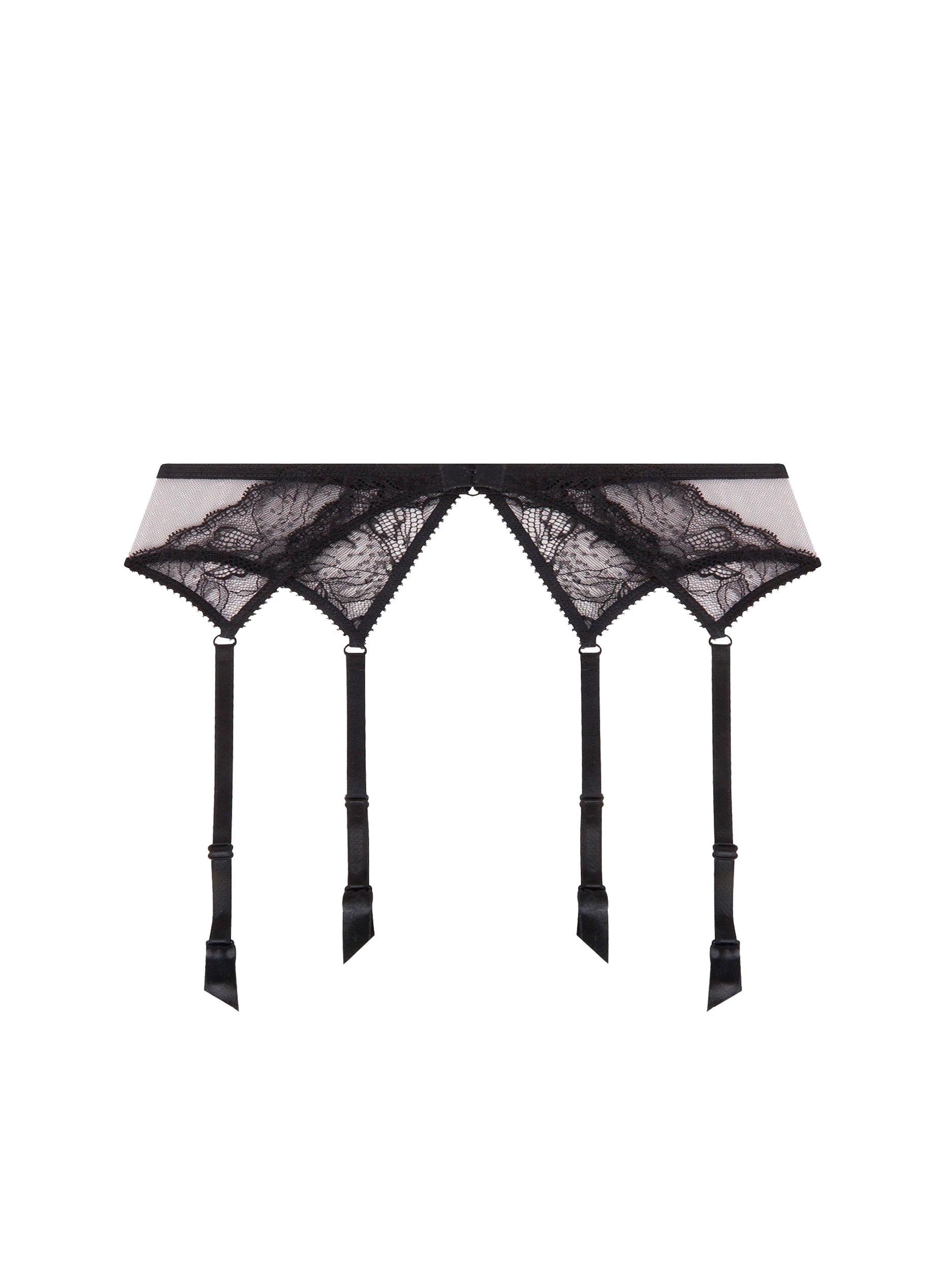 Porte-jarretelles Floraison Passion - Safran Rose